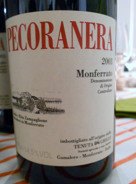 Pecoranera 2003 från Tentua Grillo