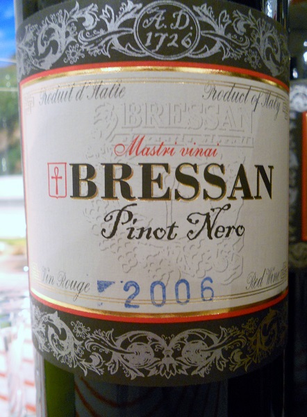 Pinot Nero 2006 Bressan